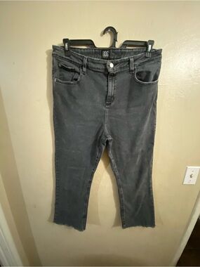 BDG Urban Outfitters Straight Leg gray Black Washed Jeans
